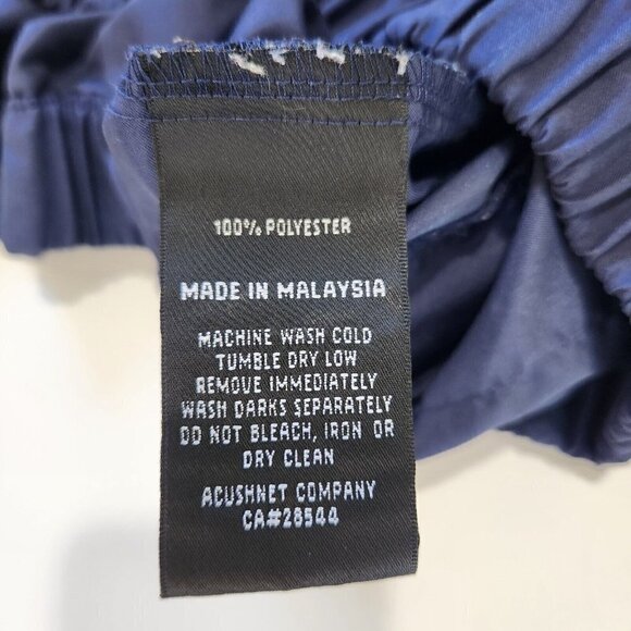 FootJoy Windshirt Mens XL Dark Blue Short Sleeve Golf Pullover FLAW - Picture 8 of 12